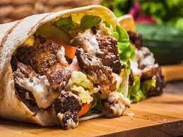 كريب برجر لحمة