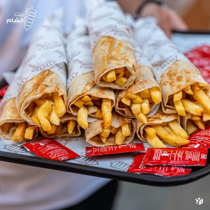 ساندوتش بطاطس سوري